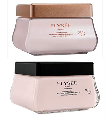 ELYSÉE CREMA SATINADA HITRATANTE CORPORAL O BOTICARIO 250G 8.8oz.netwt - BOUTIQUEB