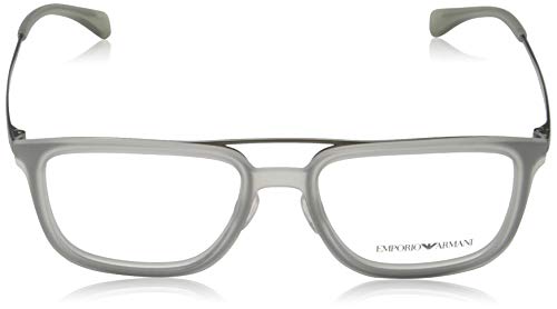 Emporio Armani 0EA1073 Monturas de gafas, Matte Gunmetal, 54 para Hombre