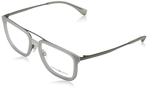 Emporio Armani 0EA1073 Monturas de gafas, Matte Gunmetal, 54 para Hombre