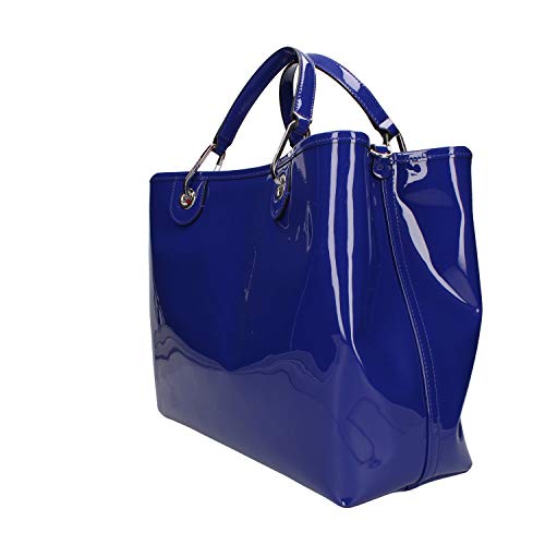 Emporio Armani - Bolso de mano, color azul