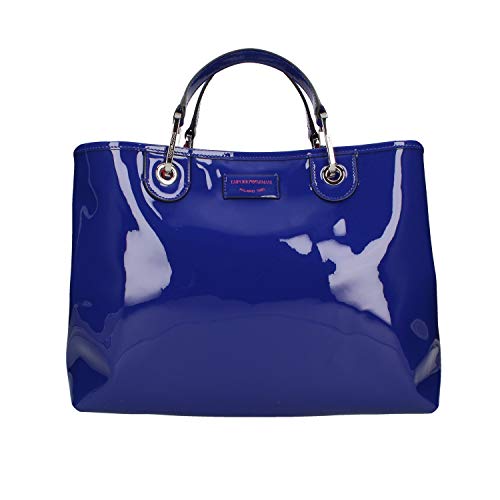 Emporio Armani - Bolso de mano, color azul