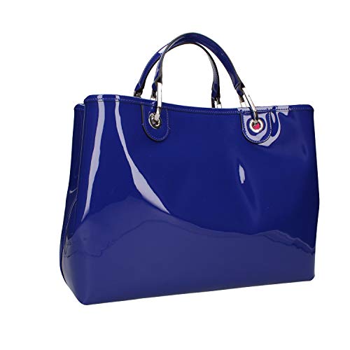 Emporio Armani - Bolso de mano, color azul