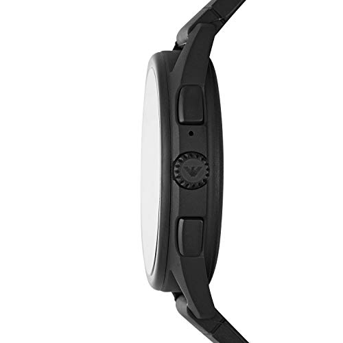 Emporio Armani Connected - Smartwatch con pantalla táctil, Negro