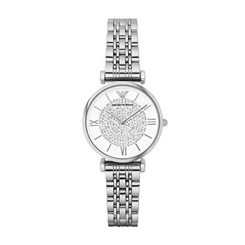 Emporio Armani Reloj Analogico para Mujer de Cuarzo con Correa en Acero Inoxidable AR1925