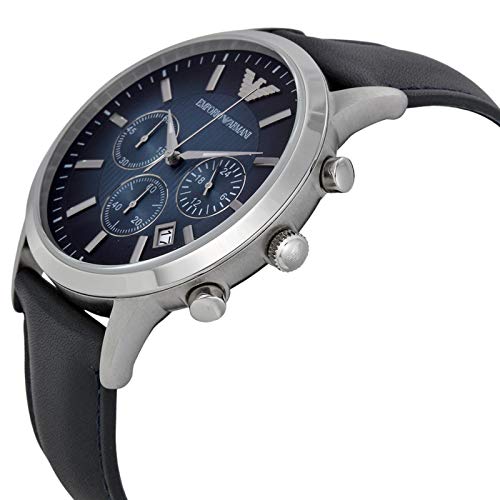 Emporio Armani Reloj Cronógrafo para Hombre de Cuarzo con Correa en Piel AR2473