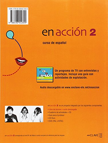 En Acción 2 - Libro del alumno (código para descargar contenido audio online)
