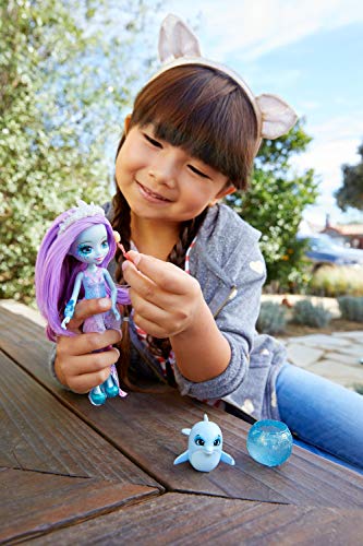 Enchantimals Muñeca con mascota acuática Dolce Dolphin (Mattel FKV55) , color/modelo surtido