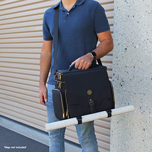 ENHANCE Mochila de Aventurero para Juegos de rol de Mesa RPG Bolsa de Viaje para Dragones y Mazmorras con Espacio para Guía de Jugador, Guía Maestra de D&D y más