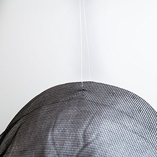 Enjoygoeu Halloween Decoraciones Exterior Colgantes Cortina Fantasma para Fiesta Esqueleto Demoniocon Diseño Calavera Gigante Colgar al Aire Libre Patio Holiday (Negro)