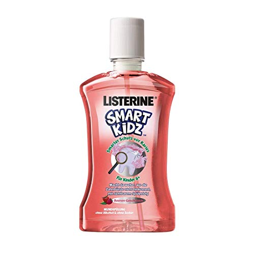 Enjuague bucal Listerine Smart Kidz para niños a partir de 6 años Berry Flavor 500ml