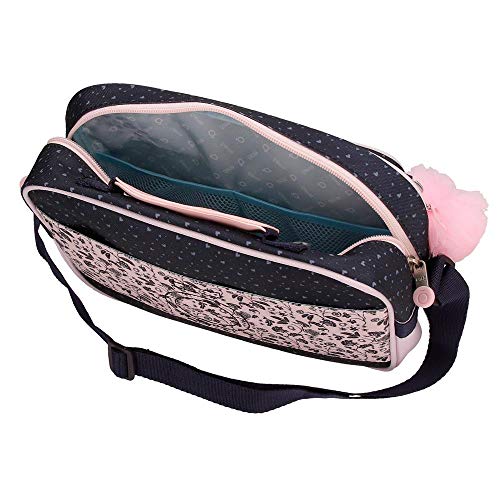 Enso Belle Epoque Neceser con Bandolera Adaptable a Trolley, Multicolor, 26 cm