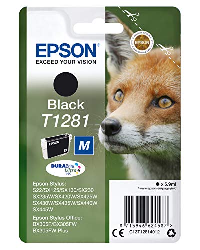Epson C13T12814012 - Cartucho de tinta, negro, Ya disponible en Amazon Dash Replenishment