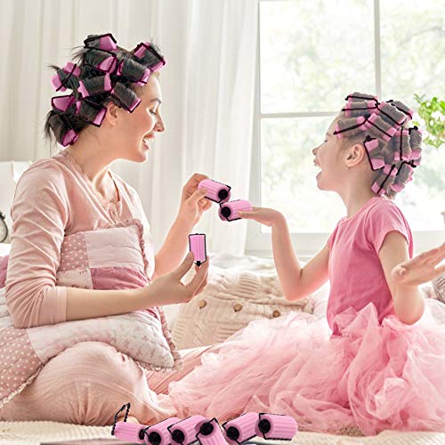 EQLEF® Fabricante de espuma rodillos de esponja de los bigudíes de los bigudíes de pelo de la onda Peluquería Rizado - 6 Conde