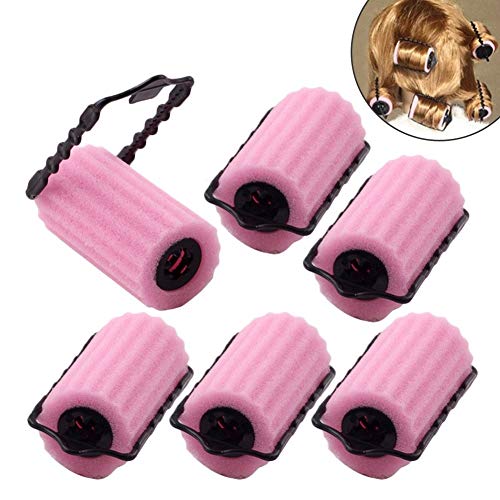 EQLEF® Fabricante de espuma rodillos de esponja de los bigudíes de los bigudíes de pelo de la onda Peluquería Rizado - 6 Conde