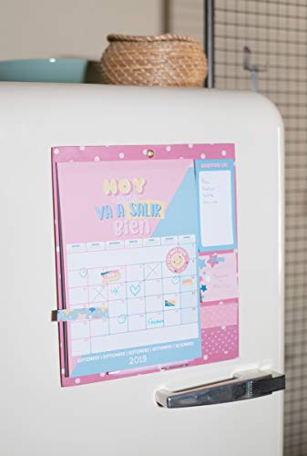 Erik - Planificador mensual de imán para nevera 2019/2020 Carouge