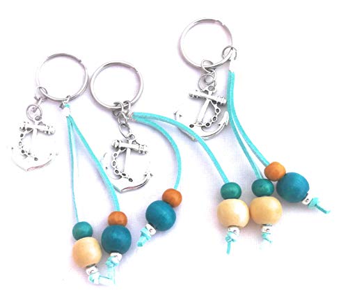 Esencia del Aroma - Set Llavero Regalo Ancla Aire Marinero