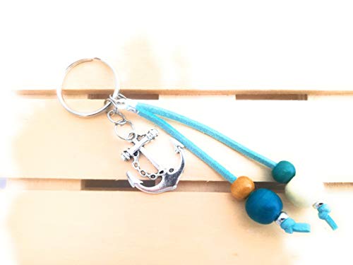 Esencia del Aroma - Set Llavero Regalo Ancla Aire Marinero