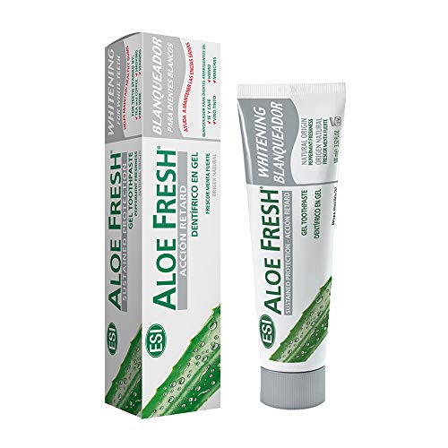 ESI Aloe Fresh Dentífrico Acción retard - 2 Recipientes de 100 ml - Total: 200 ml