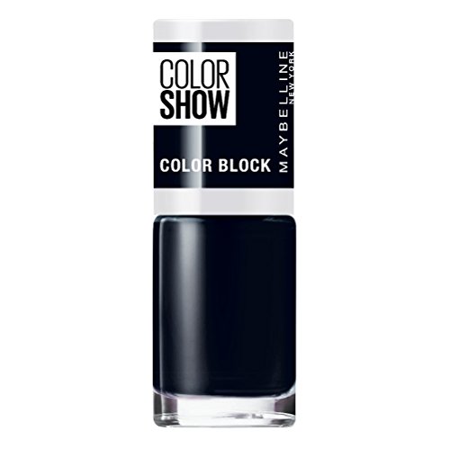 Esmalte Maybelline New York Color Show Color Block 489 Black Edge