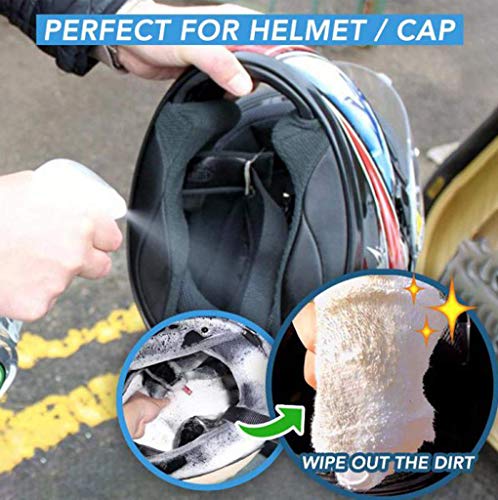 Espuma de Limpieza de Ropa sin Agua, Spray de Limpieza sin Enjuague, Agente de Lavado sin líquido, Limpiador en seco, Chaqueta de Plumas, Spray de Limpieza en seco para Limpiar Casco, Ropa