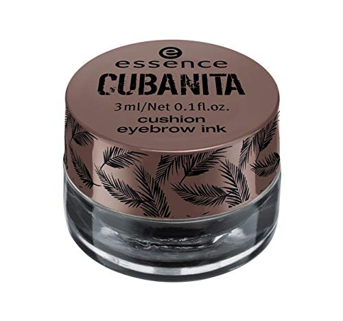 Essence cubanita Cushion Eyebrow Ink nº 01 Carribean brows – Volumen: 3 ml Color Cejas para Bonito betonte Cejas.