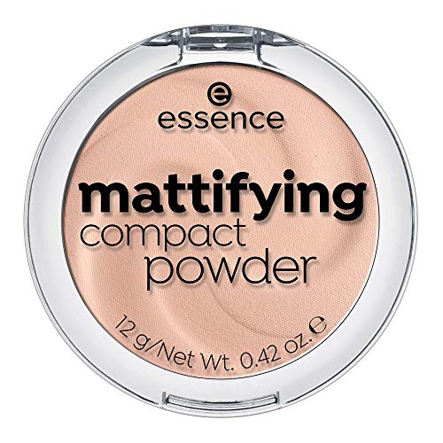 Essence - polvos compactos matificantes - 11 pastel beige.