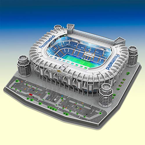 Estadio Santiago Bernabeu LED Edition (Real Madrid CF) - Nanostad - Puzzle 3D (Producto Oficial Licenciado)