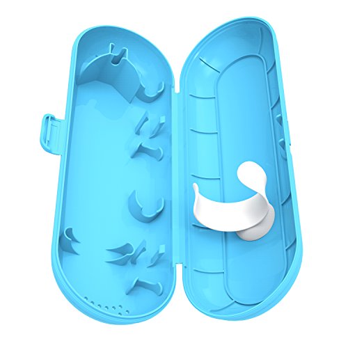 Estuche de viaje para Poketech Oral-B y 1 pieza de mano y el cepillo 2 Premium, Azul