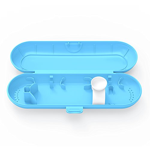 Estuche de viaje para Poketech Oral-B y 1 pieza de mano y el cepillo 2 Premium, Azul