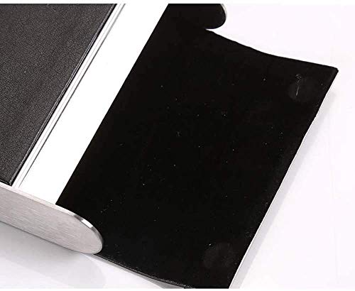 Estuche para Cigarrillos, Estuche para Cigarrillos de aleación de Aluminio, Puede Contener 20 Cigarrillos, 9.5X8.2X2.1CM, Gris, Especialmente práctico y fácil de Usar, Muy fácil de Usar