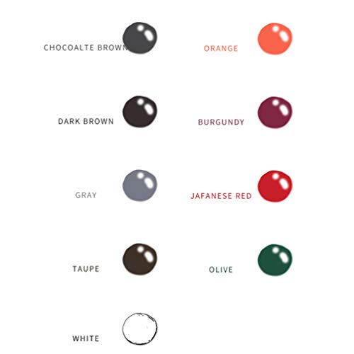 EXCEART 23 Piezas Micropigmentos Maquillaje Permanente Tintas Cosméticas para Tatuaje Delineador de Cejas Labio Tatuaje (Color Mixto)