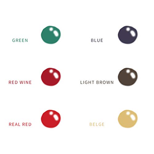 EXCEART 23 Piezas Micropigmentos Maquillaje Permanente Tintas Cosméticas para Tatuaje Delineador de Cejas Labio Tatuaje (Color Mixto)