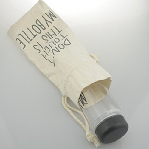 Exoh 500 ml Portable Sports Santé machine à boisson Citron jus de fruits Bouteille d'eau Noir