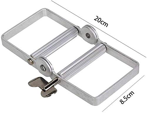 Exprimidor de Pasta de Dientes Tubo metálico Apretador de pasta de dientes crema pegamento pintura alimentos Exprime tubo