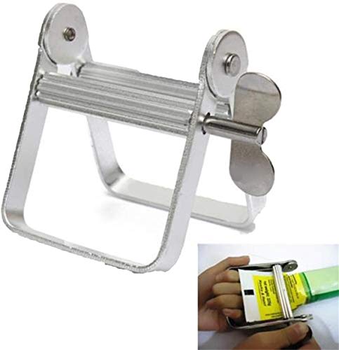 Exprimidor de Pasta de Dientes Tubo metálico Apretador de pasta de dientes crema pegamento pintura alimentos Exprime tubo