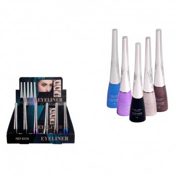 Eye Liner Metal púrpura metálicos – larga duración – Easy Paris