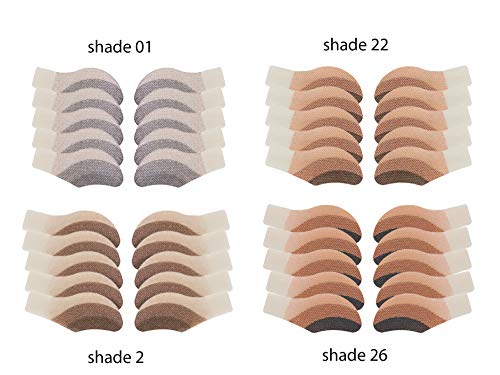 Eye Majic Instant Eyeshadow – Easy Professional Makeup in 10 Seconds, 20 Pair Gift Set with Ponytail Scarf & Mascara: “Golden Memories” by Majic Beauty