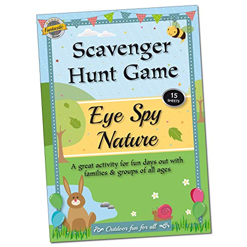 “Eye Spy Nature” - Juego de búsqueda del tesoro en la naturaleza.Actividad divertida para niños, familias y grupos.
