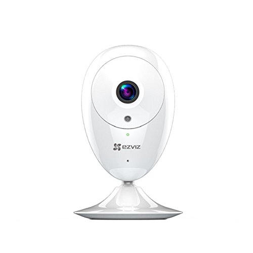 EZVIZ ezCube Pro 1080p IP Cámara de Seguridad, 2.4 GHz WiFi Cámara de Vigilancia Audio Bidireccional, Visión Nocturna, Monitor de Bebé, Servicio de Nube Disponible, Compatible con Alexa,1080p