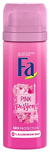 Fa - Desodorante Spray Pink Passion Mini 50ml (Pack de 12)
