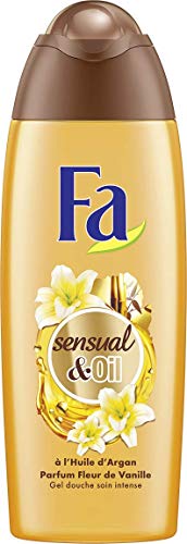 Fa - Gel Douche - Sensual & Oil - Huile d'Argan & Parfum Fleur de Vanille - 250 ml
