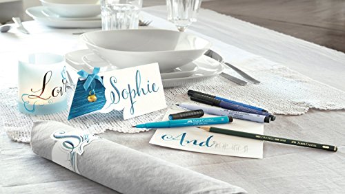 Faber-Castell 167137 - Pack de 8 rotuladores Pitt Artist Pens Black, color negro