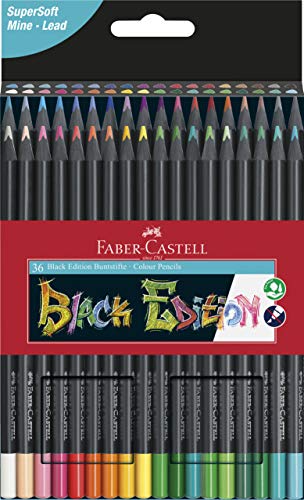 Faber-Castell Blackwood - Lápices de colores 36er Etui