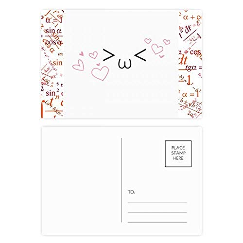 Face Love You Expression - Juego de postales (20 unidades)