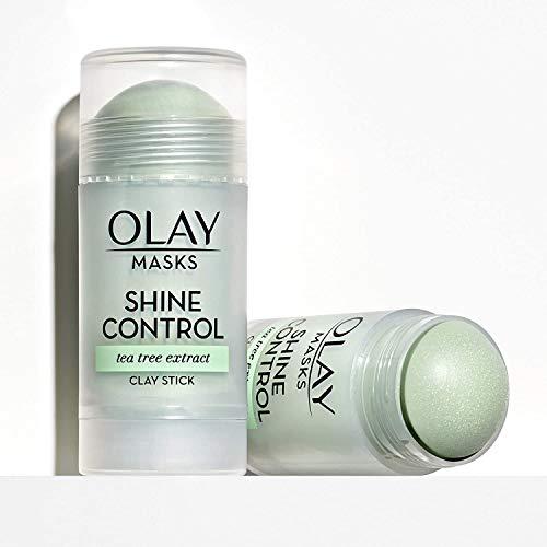 Face Masks by Olay, Clay Charcoal Facial Mask Stick, Pore Detox Black Charcoal, Spa and Beauty Gift for Women 1.7 Oz