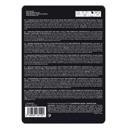 Facialderm - Mascarilla facial Regenerante Time Corrector Rosa mosqueta 1 Unidades 200 g