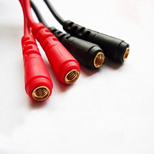 FamilyMall - 1 conjunto de cables multifunción para multímetro (con pinzas de cocodrilo)