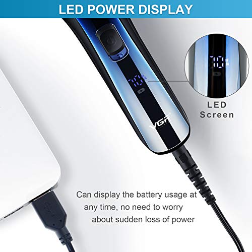 FancyWhoop Barbero Electrico Profesional Maquinilla de Afeitar Impermeable Barbero Cortapelos Kits Recargable Maquina Cortar pelo para hombres Niños Uso Doméstico