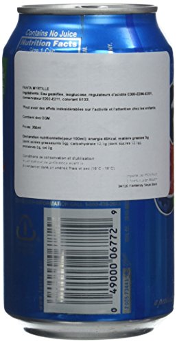 Fanta Berry - Paquete de 12 x 355 ml - Total: 4260 ml