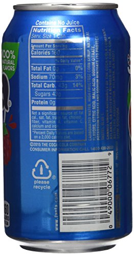 Fanta Berry - Paquete de 12 x 355 ml - Total: 4260 ml